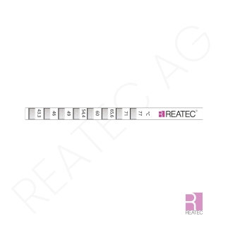 Temperature Indicator 86–100 °C – reaStripe 8 standard / 082.SSX.08 paper-based, power-free & irreversible