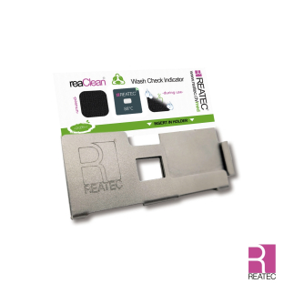 reaClean professional – Reinigungs- und Temperaturindikator 88 °C für Medizinprodukte | Starter Kit mit Halter & Dokumentation