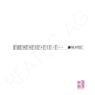 Indicatore di temperatura 86–100 °C – reaStripe 8 / 082.SPX.08 per applicazioni sensibili senza elettricità