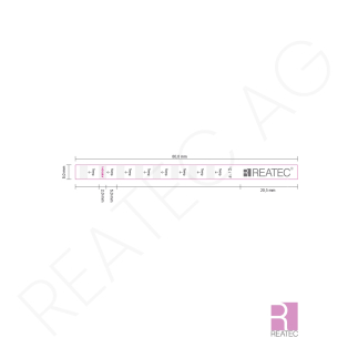 Indicatore di temperatura 106–120 °C – reaStripe 8 / 102.SPX.08 per industria, laboratorio e processi sensibili