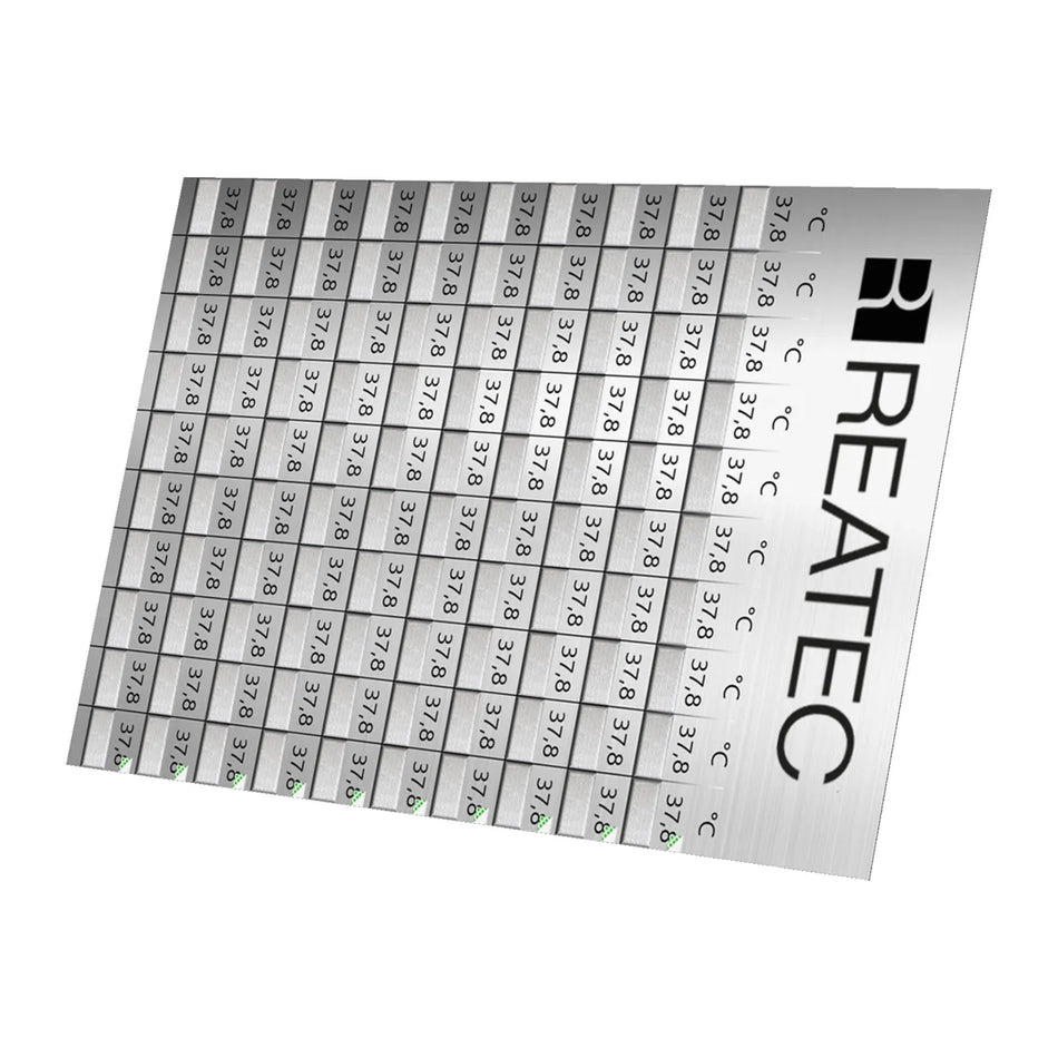 reaMini professional compact high accuracy temperature indicator booklet with 100 individual indicators