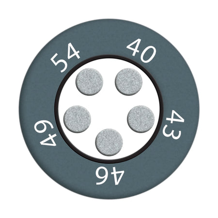 reaPoint 5 standard compact multi-point temperature indicator 40 - 54 °C