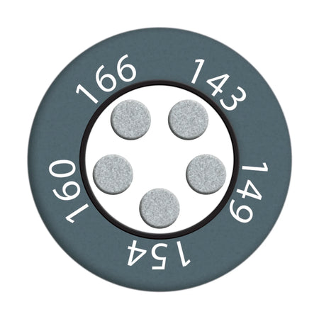 reaPoint 5 standard compact multi-point temperature indicator 143 - 166 °C