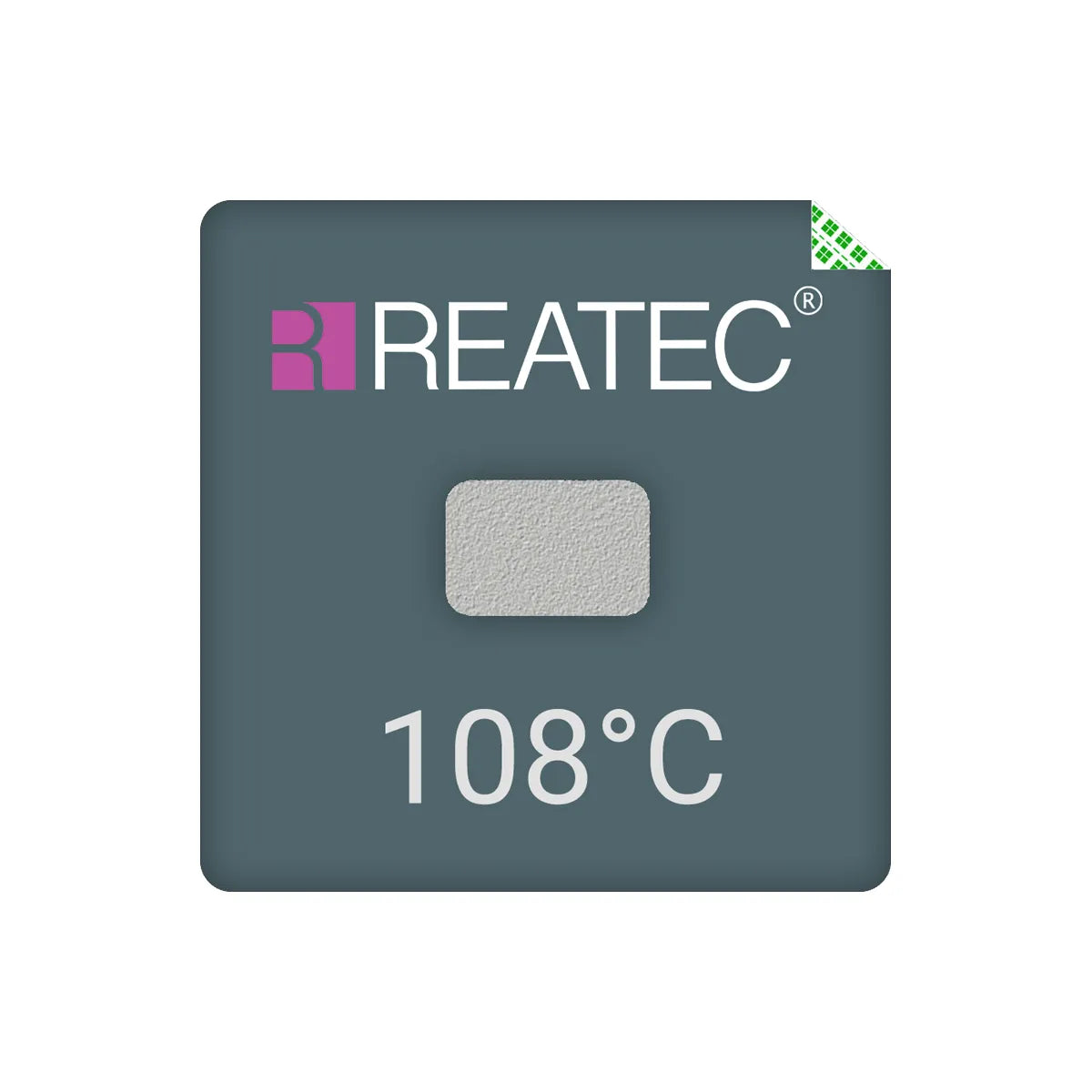 reaPoint professional – chemical-resistant irreversible temperature indicator 108 °C