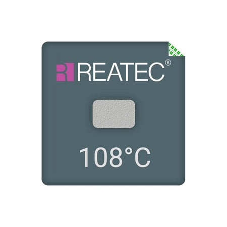 reaPoint professional – chemical-resistant irreversible temperature indicator 108 °C