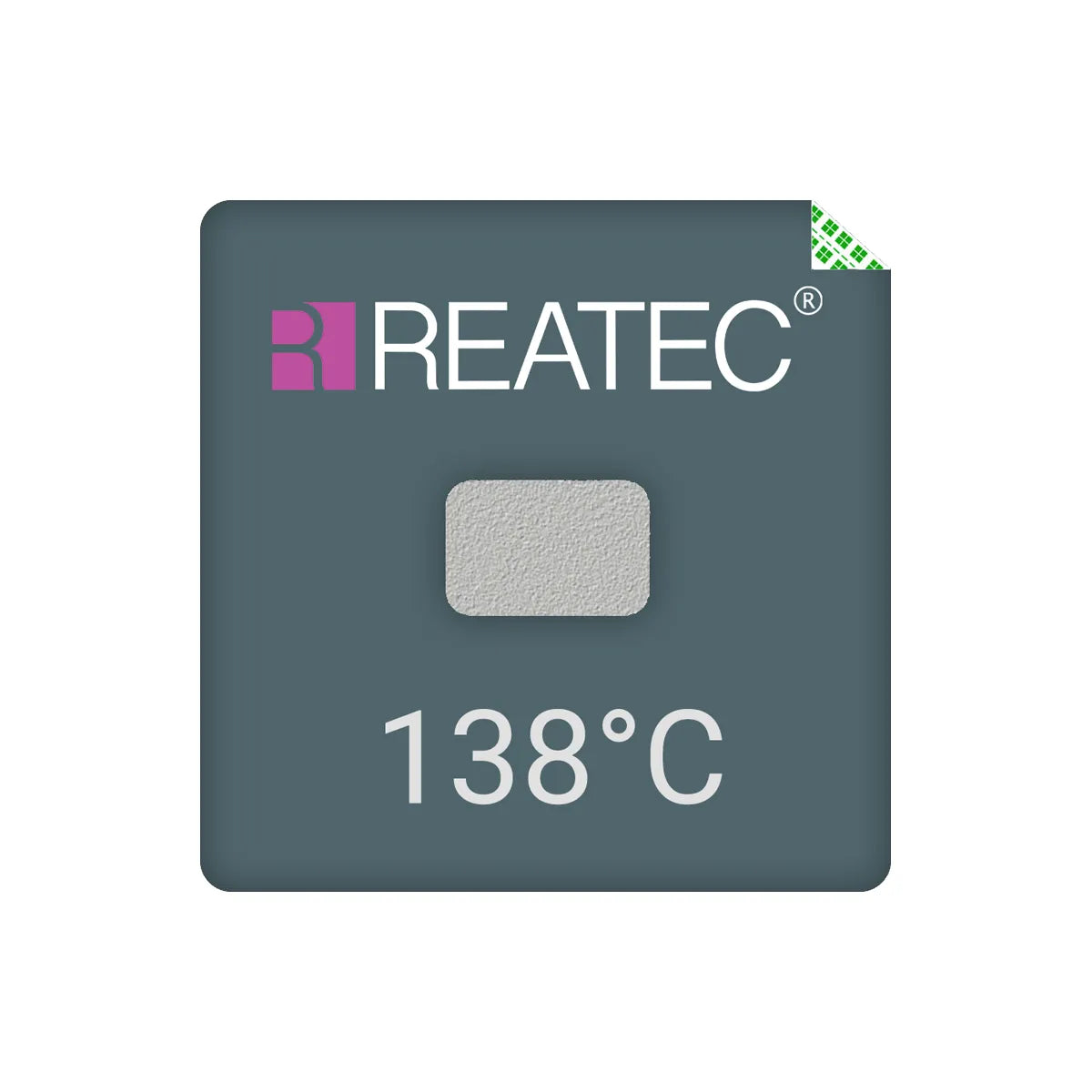reaPoint professional – chemical-resistant irreversible temperature indicator 138 °C