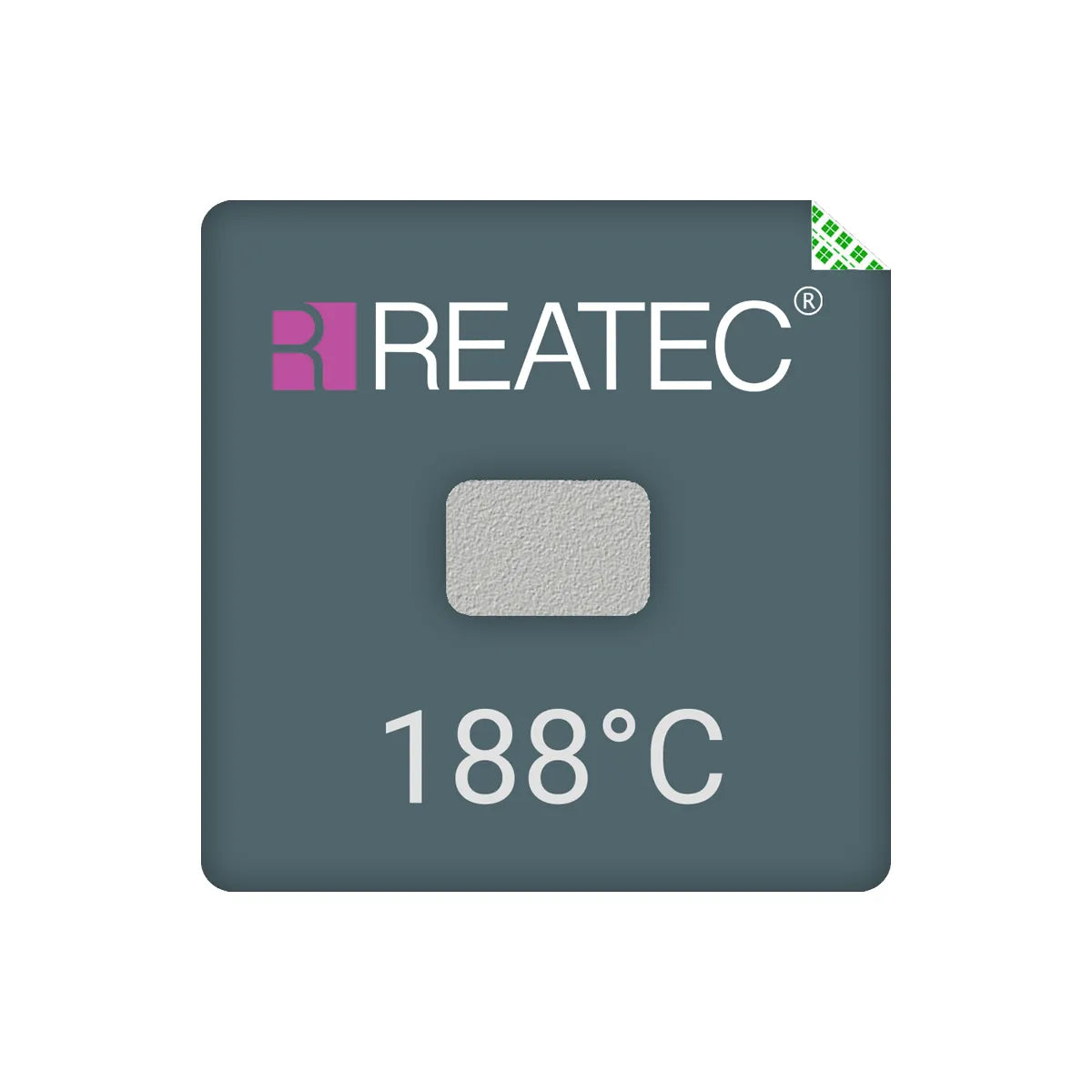 reaPoint professional – chemical-resistant irreversible temperature indicator 188 °C