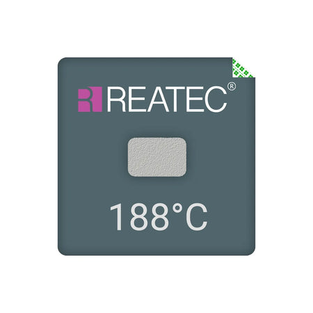 reaPoint professional – chemical-resistant irreversible temperature indicator 188 °C