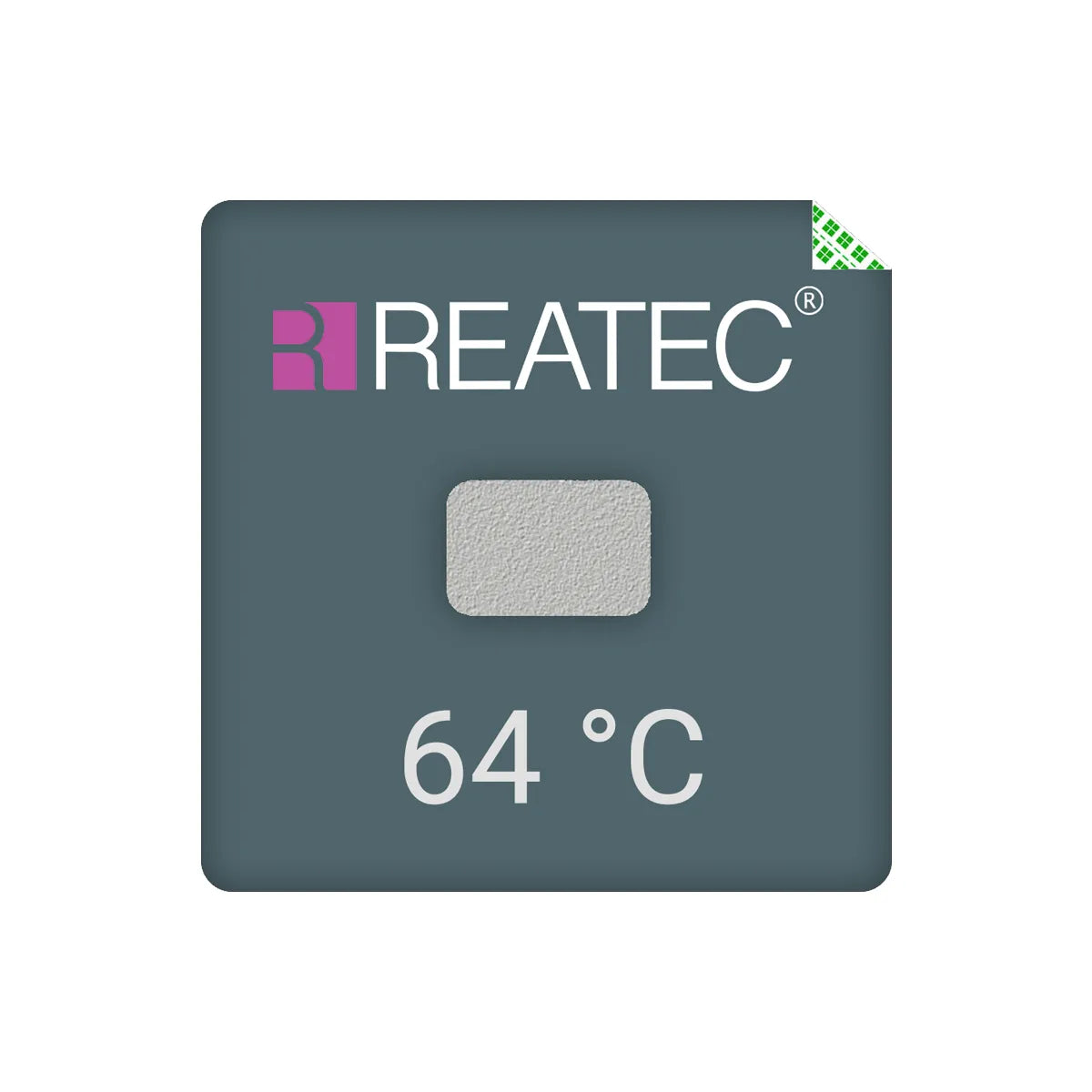 reaPoint professional – chemical-resistant irreversible temperature indicator 64 °C