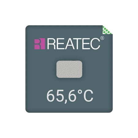 reaPoint professional – chemical-resistant irreversible temperature indicator 66 °C