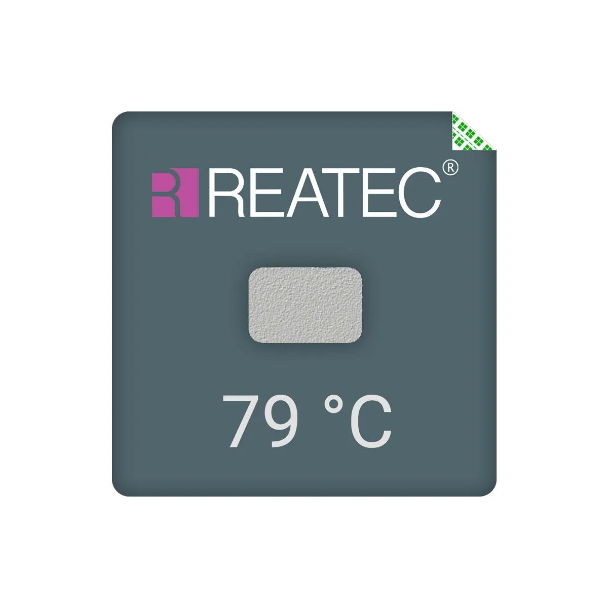 reaPoint professional – chemical-resistant irreversible temperature indicator 79 °C