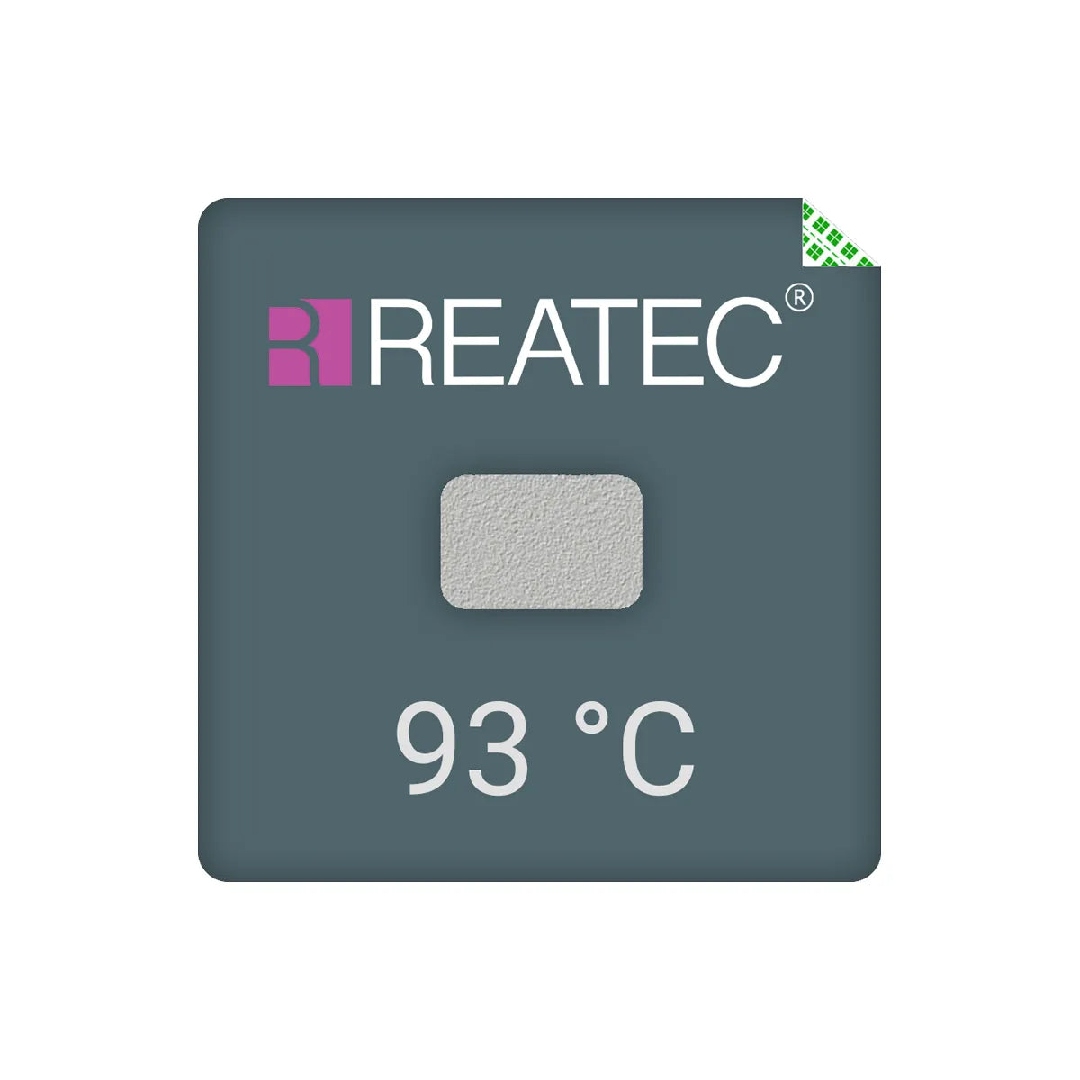 reaPoint professional – chemical-resistant irreversible temperature indicator 93 °C