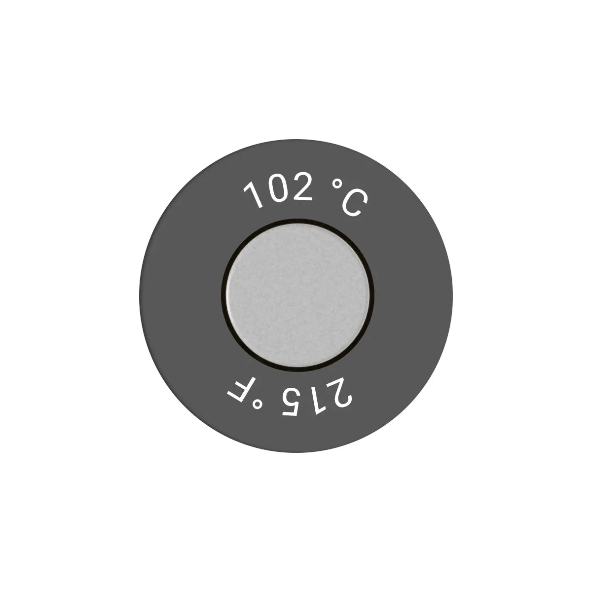 reaPoint standard compact irreversible temperature indicator 102 °C
