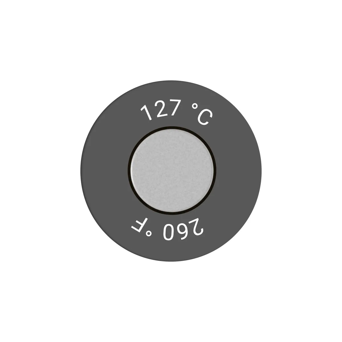 reaPoint standard compact irreversible temperature indicator 127 °C