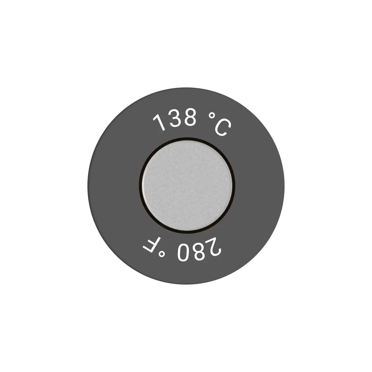 reaPoint standard compact irreversible temperature indicator 138 °C