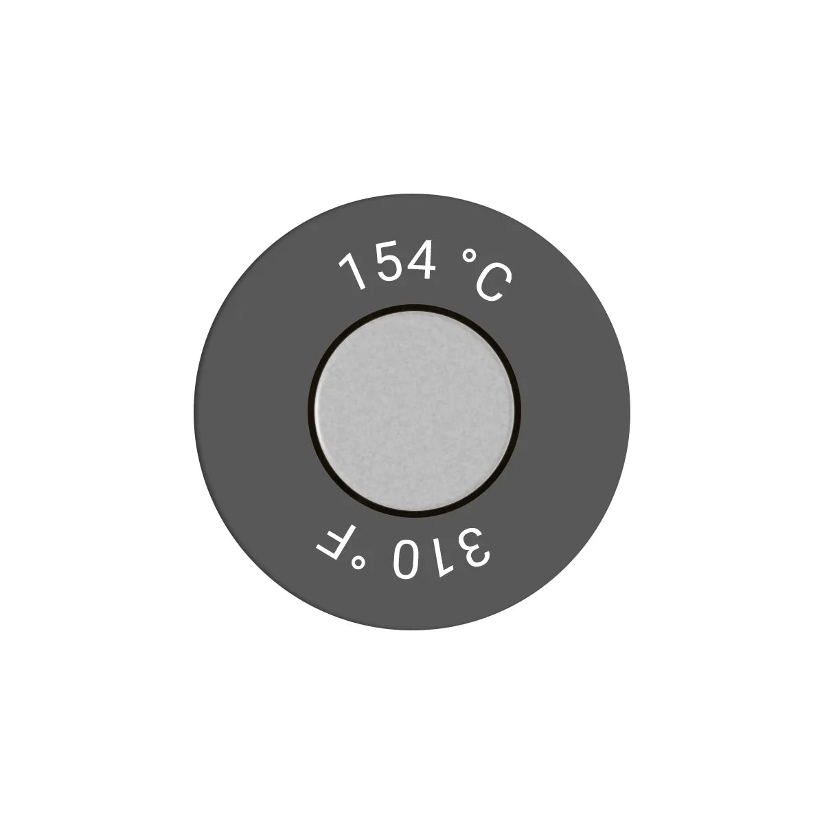 reaPoint standard compact irreversible temperature indicator 154 °C