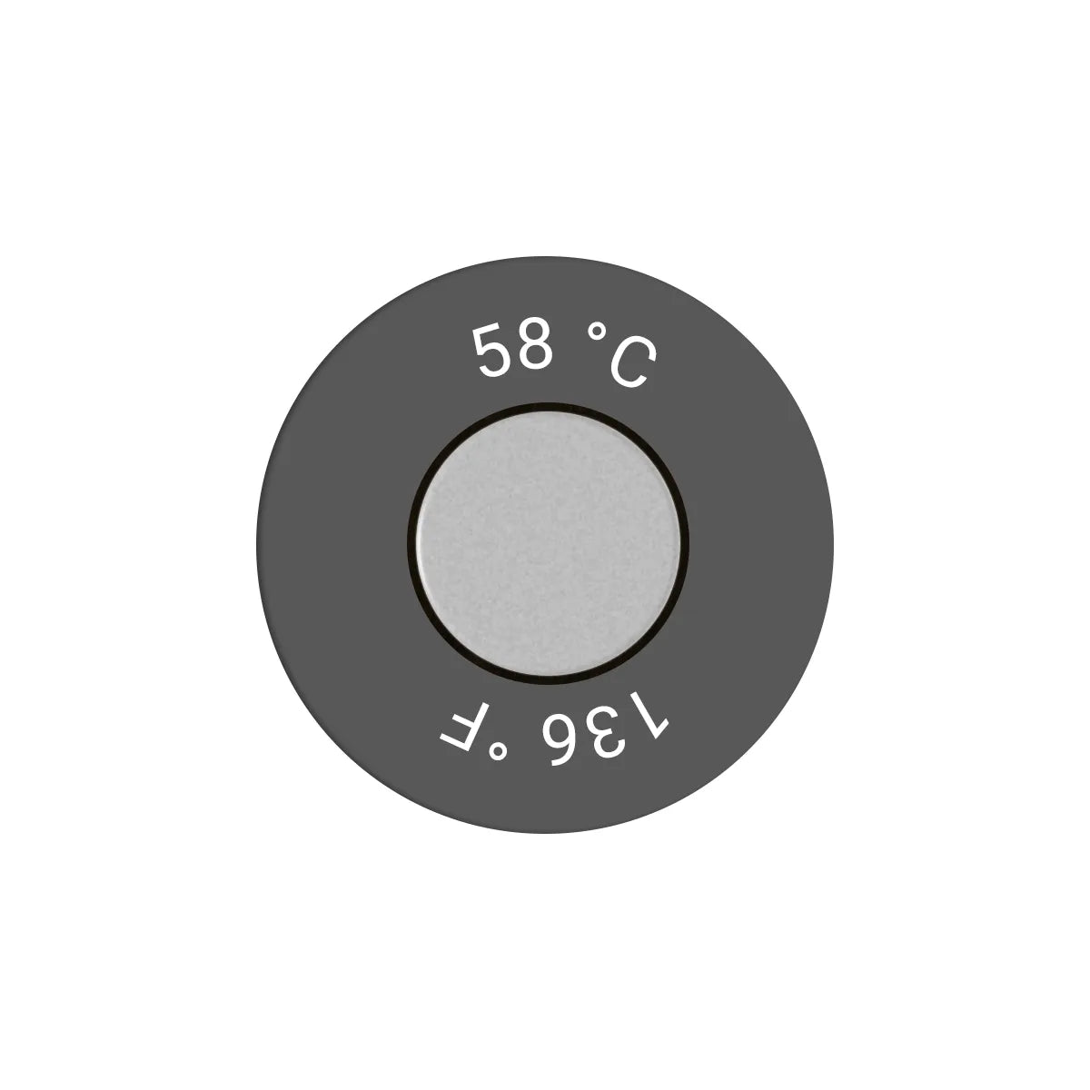 reaPoint standard compact irreversible temperature indicator 58 °C