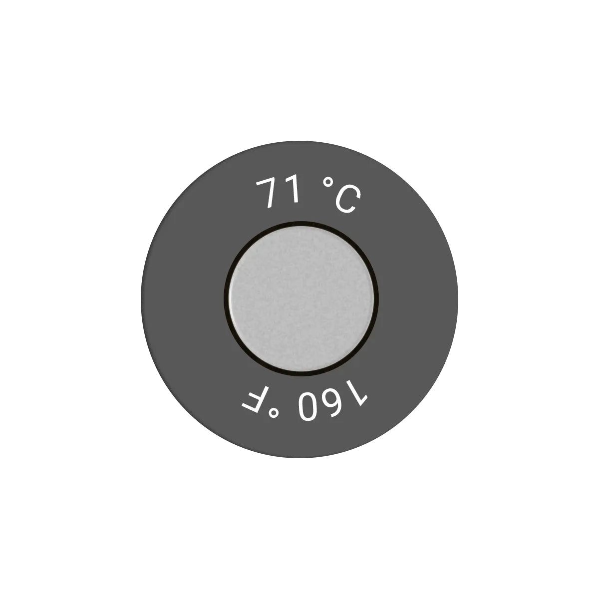 reaPoint standard compact irreversible temperature indicator 71 °C