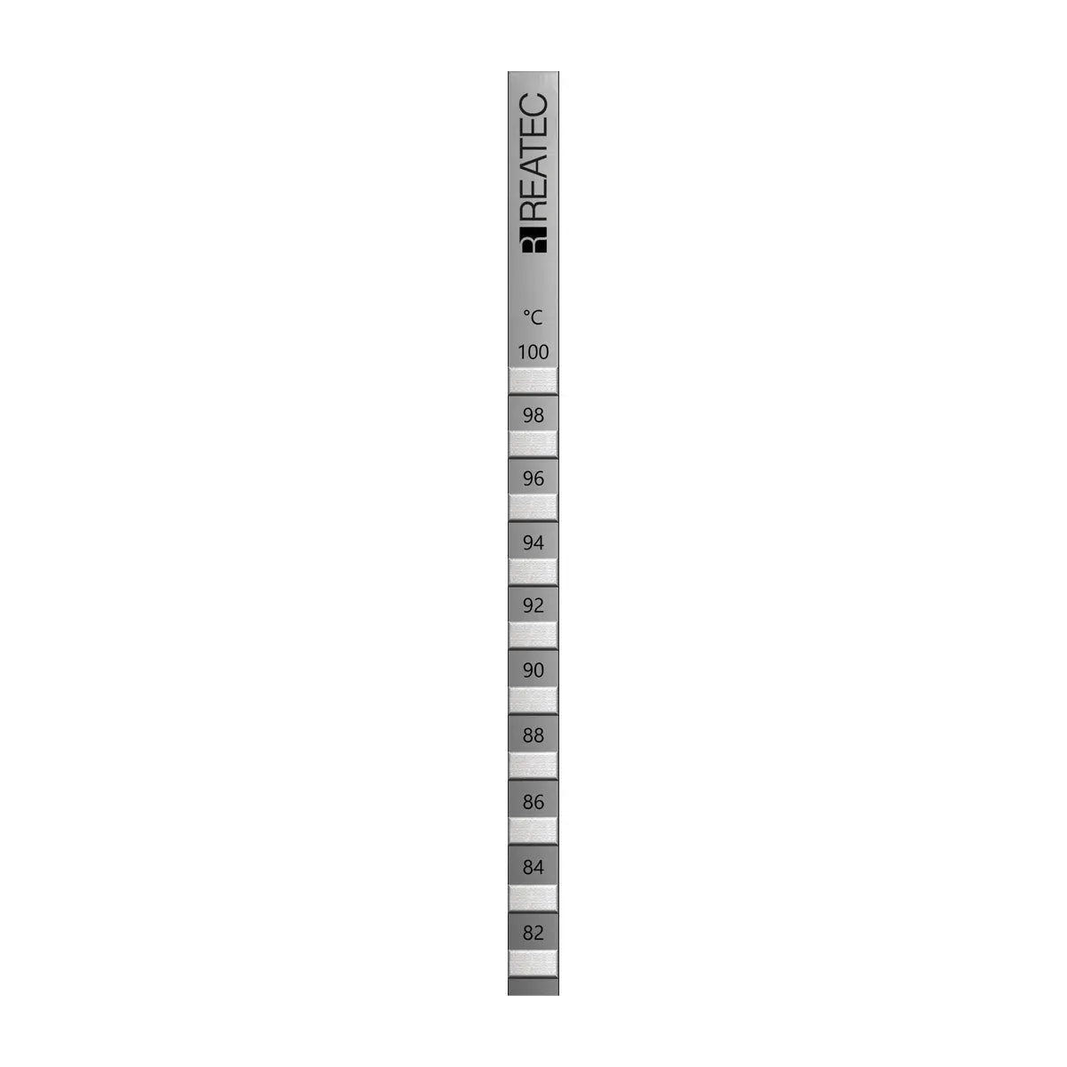 reaStripe 10 professional high accuracy irreversible temperature strips 82 - 100 °C